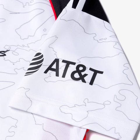 at&t logo on adidas Originals 2025 Primary Jersey