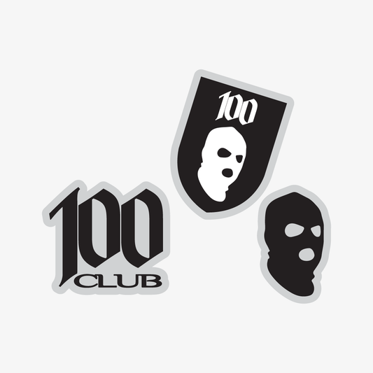 100 Club Stickers