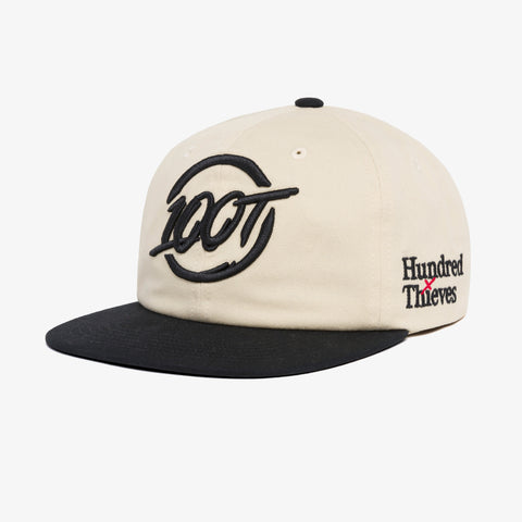 Side of Foundations FW'24 2-Tone Snapback - Cream/Black