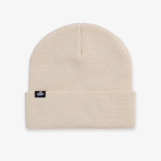 Front of Foundations FW'24 Beanie - Cream