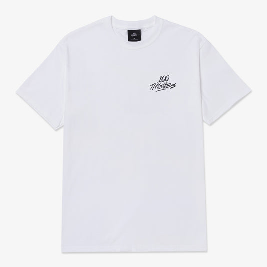 Front of Foundations Core T-Shirt - White