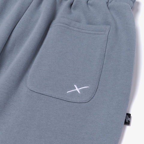 Foundations FW'24 Open Leg Sweatpant - Slate Blue