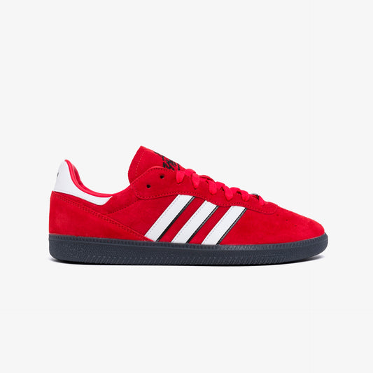 side detail on adidas Originals Palos Hills Shoe - Red