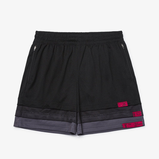 Front of 100T X Bristol Studio Triple Hem Shorts - Black