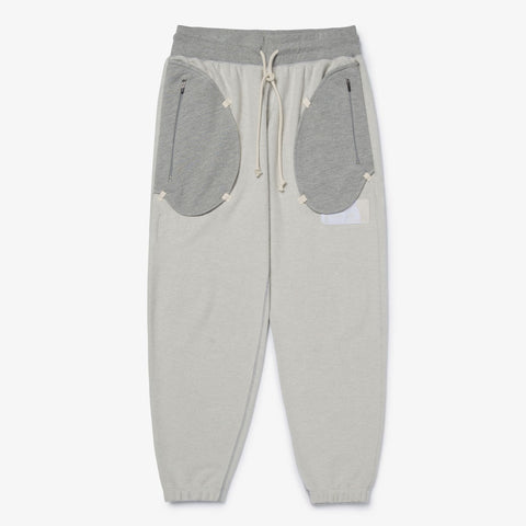 Front of 100T X Bristol Studio Reversible Sweats - Oatmeal Heather