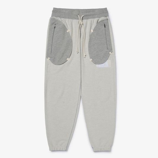 Front of 100T X Bristol Studio Reversible Sweats - Oatmeal Heather