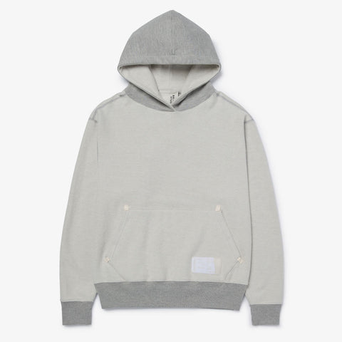 Reversible side of 100T X Bristol Studio Reversible Hoodie - Oatmeal Heather