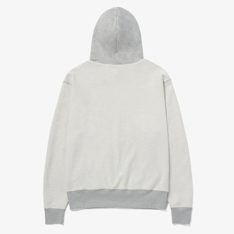 Back of 100T X Bristol Studio Reversible Hoodie - Oatmeal Heather