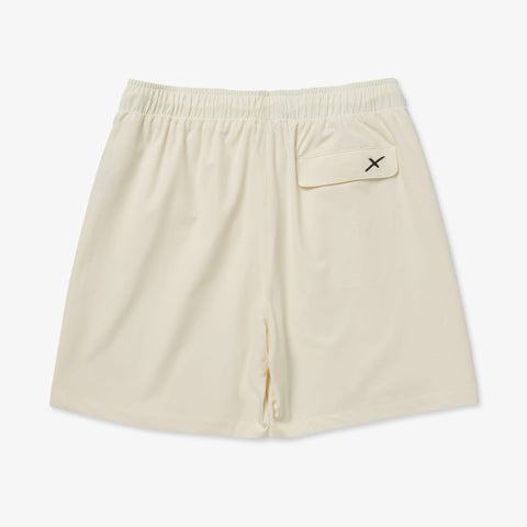 Back of Foundations FW'23 Nylon Short - Cream