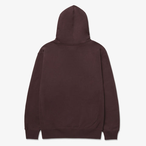 Back of Foundations FW'23 Hoodie - Burgundy