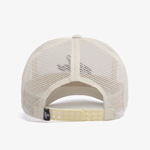 Back of Foundations FW'23 Trucker - Cream