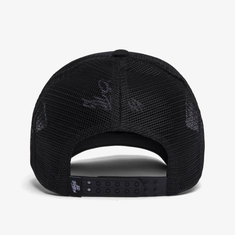 Back of Foundations FW'23 Trucker - Black