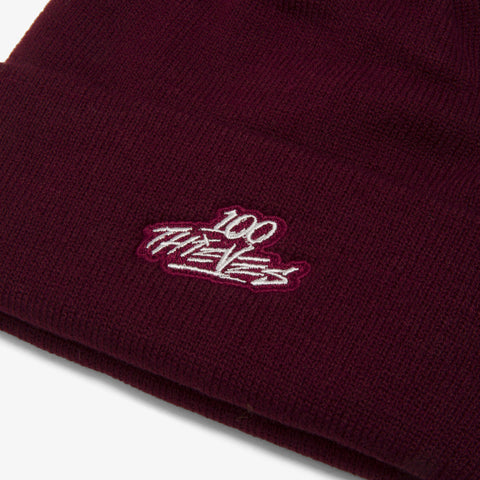 Foundations FW'23 Beanie - Burgundy