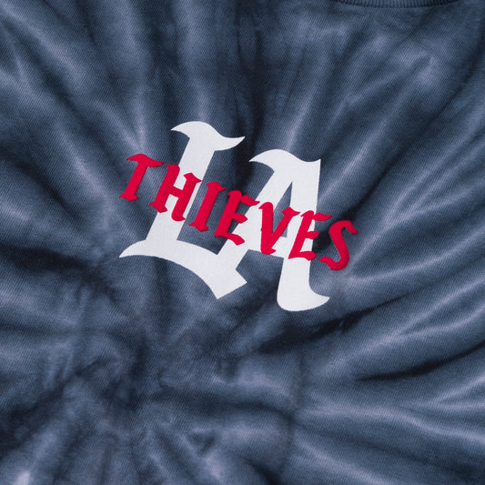 LA THIEVES LOGO ON Tie Dye Tee