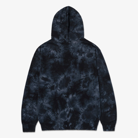 Back of Tie Dye Hoodie