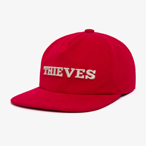 Apex Corduroy Hat - Red