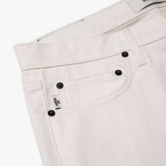 Grip Denim Work Pant - White