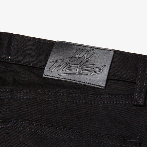 Grip Denim Work Pant - Black