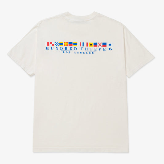 Flags T-Shirt - Cream