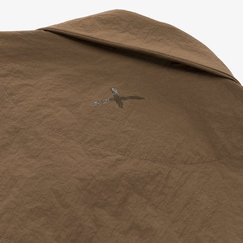 Foundations SS'24 Nylon Shirt - Brown