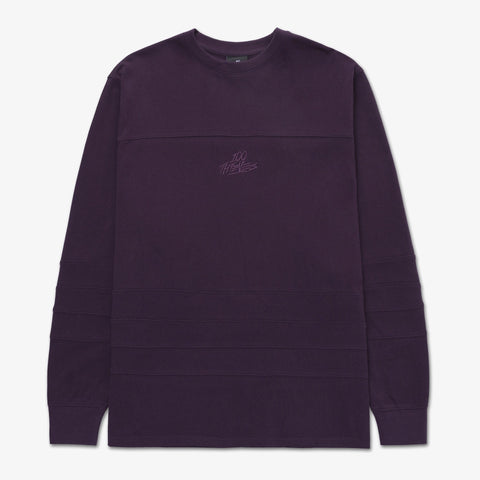 front of Foundations SS'24 Hockey Longsleeve - Plum