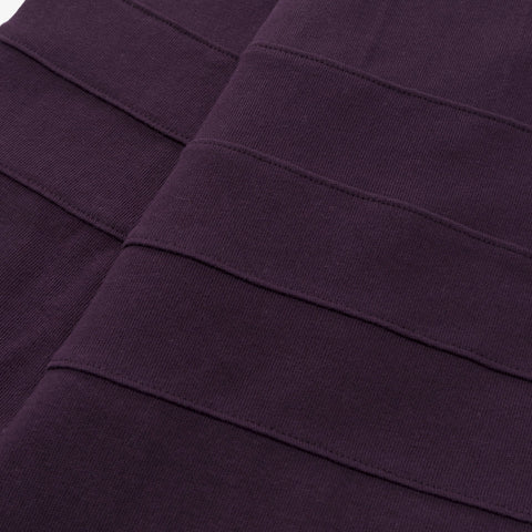 panel detail on Foundations SS'24 Hockey Longsleeve - Plum