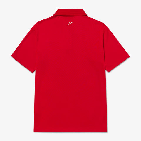 back of Golf'24 Pro Polo - Red