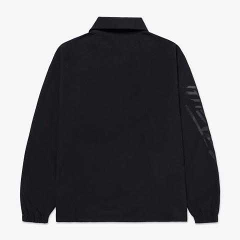 back of Golf'24 Magnolia LS Woven Polo - Black