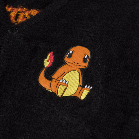 Detail of Charmander Cardigan - Black