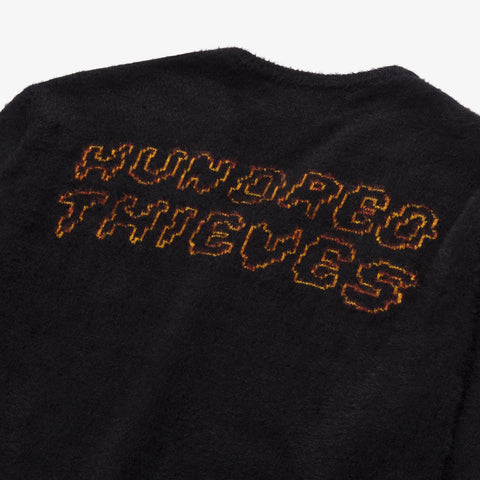 Back of Charmander Cardigan - Black