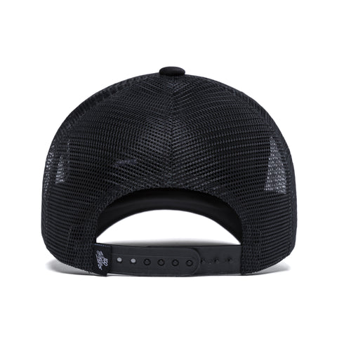 back of Foundations SS'24 Trucker Hat - Black