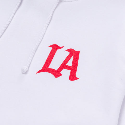 Wordmark Hoodie - White