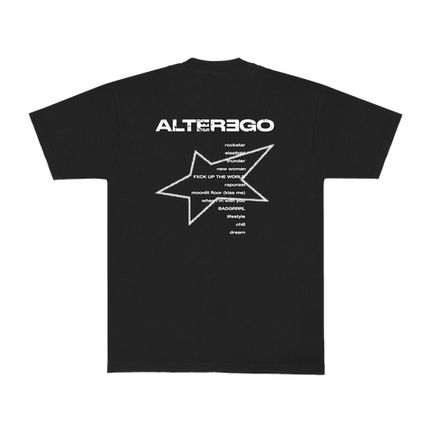 Back of Alterego Album T-Shirt