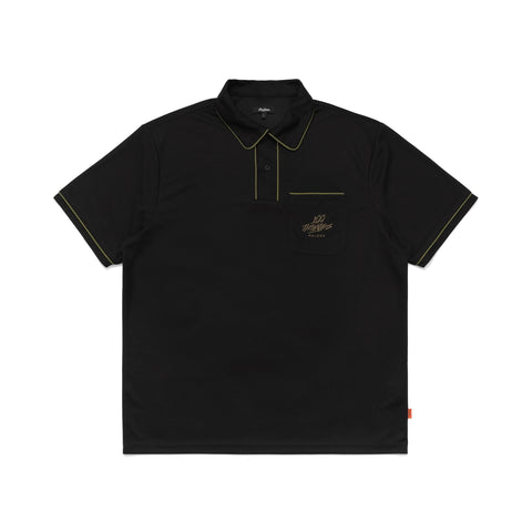 100 Thieves x Malbon Scout Performance Polo - Black