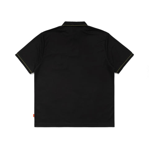 100 Thieves x Malbon Scout Performance Polo - Black