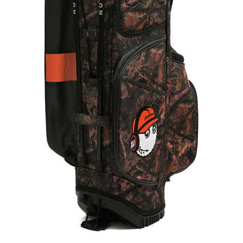 100 Thieves x Malbon Woodsman Golf Bag - Tree Camo