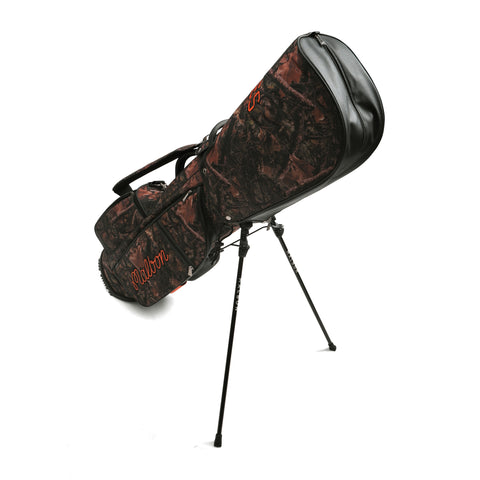 100 Thieves x Malbon Woodsman Golf Bag - Tree Camo