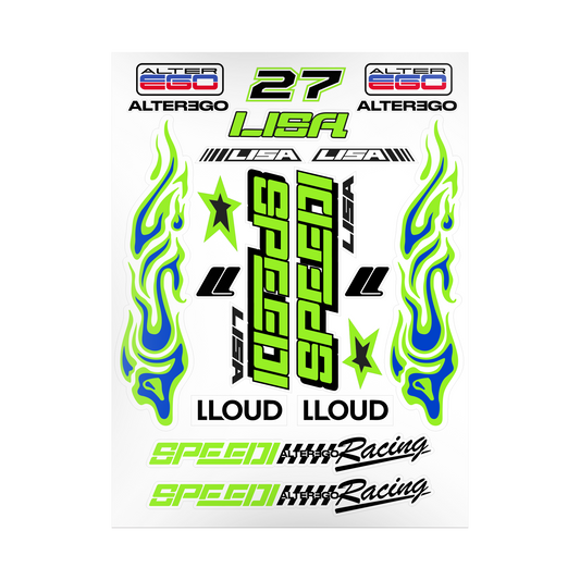 Alterego Speedi Sticker Pack