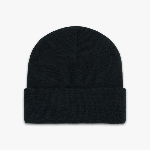 back  of Foundations FW'24 beanie black