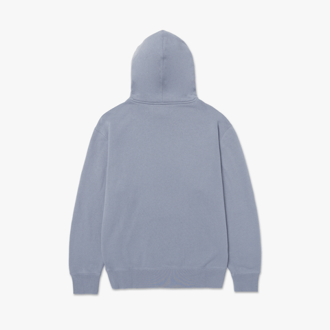 Back of Foundations FW'24 Hoodie - Slate Blue