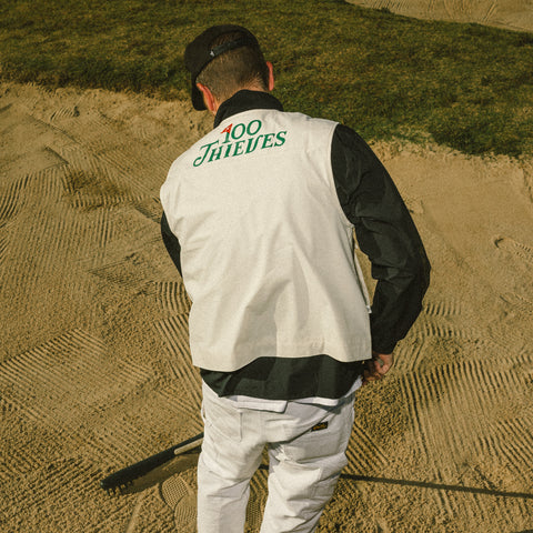 Pat in Golf'24 Pinestraw Vest