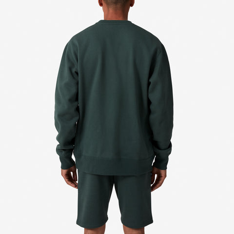 Back of Foundations Alpine heavy-weighted crewneck