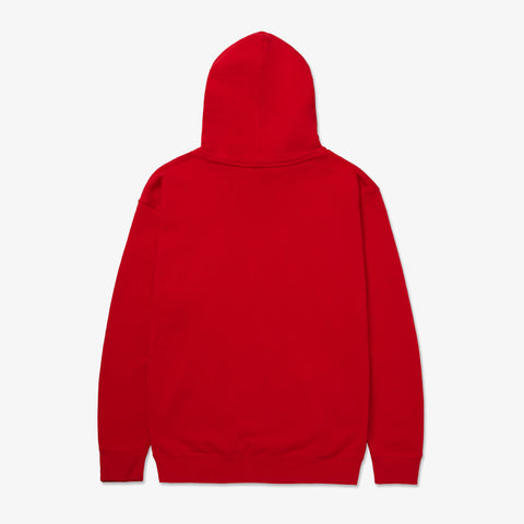 Sans Serif Hoodie - Red