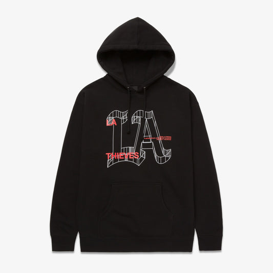 Wire Frame Hoodie - Black