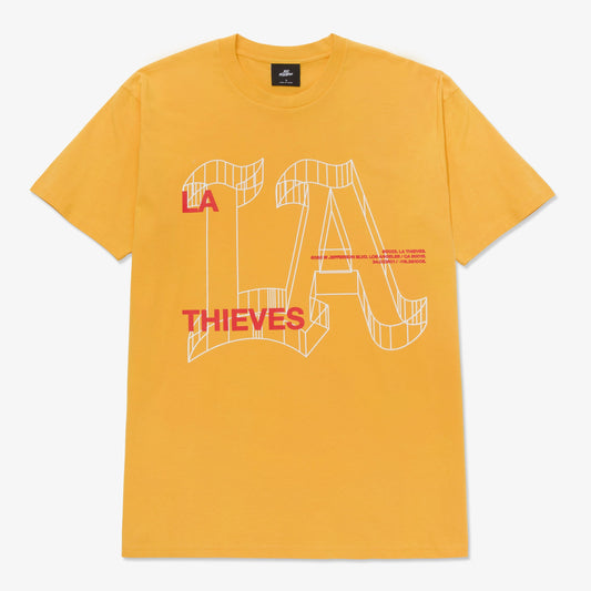 Wire Frame T-Shirt - Yellow